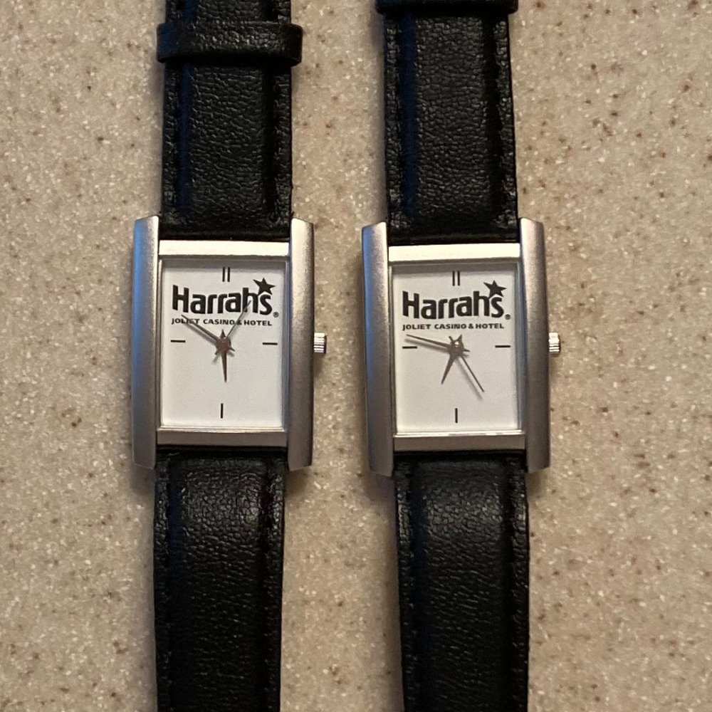 Harrah's Casino Watches 2 for 1 Special!  NOS